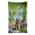 thumbnail image 1 of German Shepherd Spring Path Kitchen Towel, 1 of 6