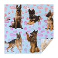 thumbnail image 1 of German Shepherd Square Tablecloth,Waterproof Square Table Cover,Wipeable Spillproof Washable Table Cover for Home Kitchen Party Decor 42"X42"(107x107cm), 1 of 6