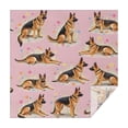 thumbnail image 1 of German Shepherd Square Tablecloth,Waterproof Square Table Cover,Wipeable Spillproof Washable Table Cover for Home Kitchen Party Decor 60"x60"(152x152cm), 1 of 6