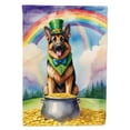 thumbnail image 1 of German Shepherd St Patricks Day Garden Flag, 1 of 41
