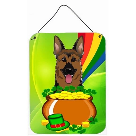 German Shepherd St. Patricks Day Wall or Door Hanging Prints