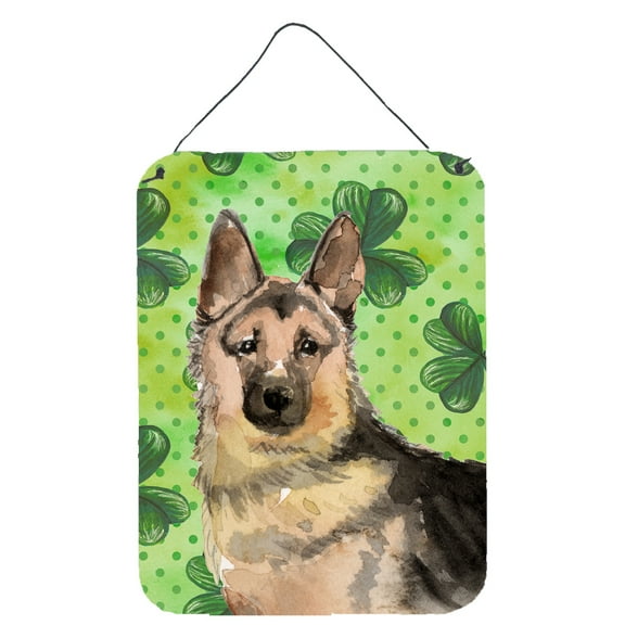 German Shepherd St. Patricks Wall or Door Hanging Prints