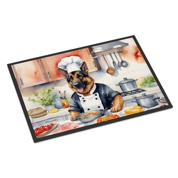 German Shepherd The Chef Doormat