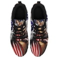 thumbnail image 1 of German Shepherd The Thin Blue Line America Us Running Shoes Sneakers Mesh Black Size 9.5, 1 of 5