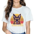 thumbnail image 1 of German Shepherd Vintage Retro Mom Dog Pet Lover Gift T-Shirt, 1 of 4
