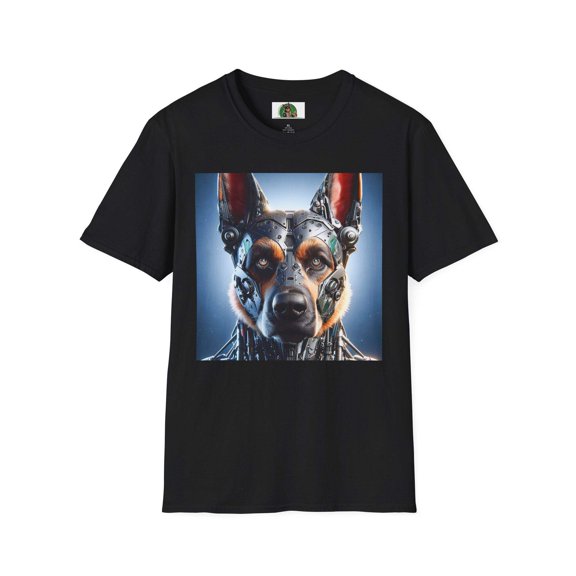 German Shepherd Metal Man T-Shirt