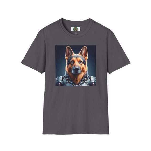 German Shepherd metal warrior shirt