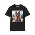 thumbnail image 1 of German Shepherd suit and tie shirt, 1 of 10