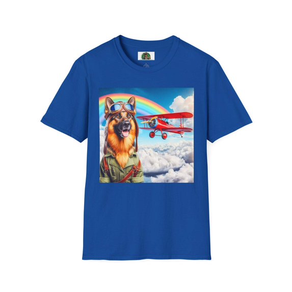 German Shepherd Pilot shirt