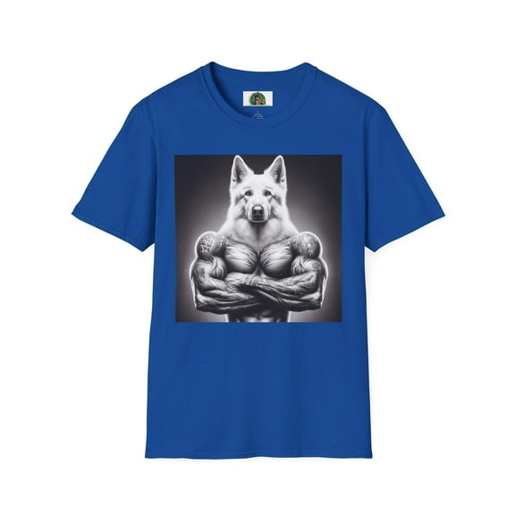German Shepherd muscle man shirt
