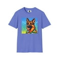 thumbnail image 1 of German Shepherd. Colorful cutie shirt, 1 of 10