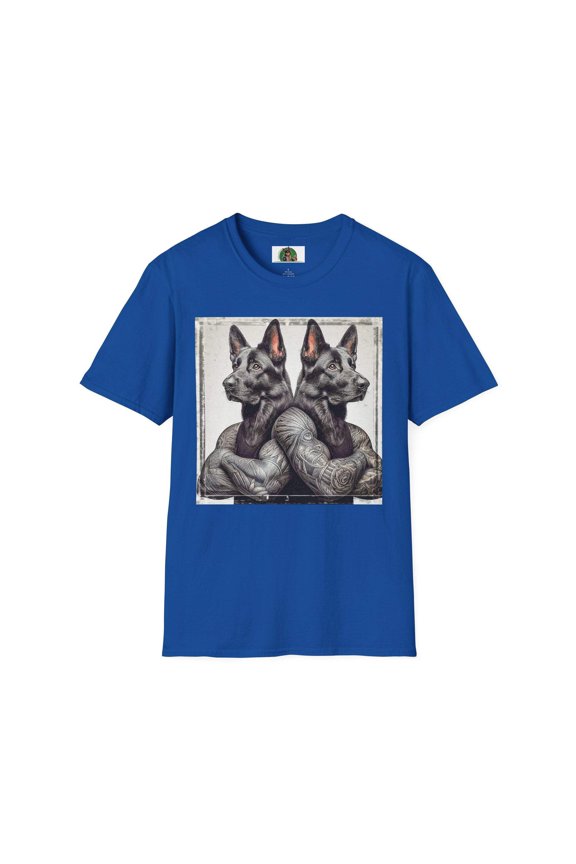 German Shepherd two trainers shirt