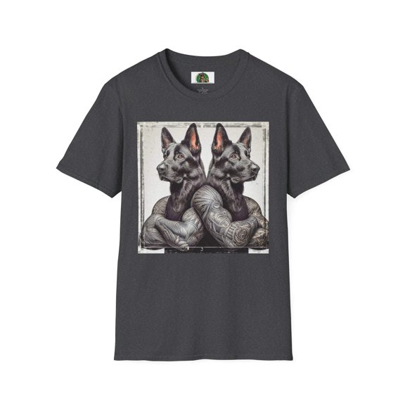 German Shepherd two trainers shirt