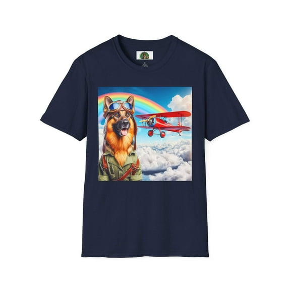 German Shepherd Pilot shirt