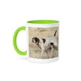 thumbnail image 1 of 3dRose, German Shorthair Pointer, 11oz Two-Tone Green Mug, 1 of 7
