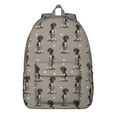 thumbnail image 1 of German Shorthaired Pointer Backpack for School,Cute School Bag,Schoolbag with Adjustable Shoulder Straps & Padded Back,15.7"x11.8"x5.5", 1 of 5