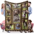 thumbnail image 1 of German Shorthaired Pointer Dog Blanket, Fleece Throw Blanket for Couch Bed, Soft Cozy Warm Flannel Blankets and Throws for Sofa Living Room, Gifts for Dog Lovers, 50" x 60", 1 of 6