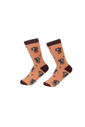 German Shorthaired Pointer Dog Breed Socks Unisex Sock Daddy by E&S Pets
