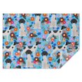 thumbnail image 1 of German Shorthaired Pointer Dog and Flower Rectangle Tablecloth 60"x84",Waterproof Polyester Rectangle Table Cloth, Wipeable Spillproof Polyester Tablecloth for Dining, Camping, Indoor and Outdoor, 1 of 5
