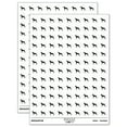 thumbnail image 1 of German Shorthaired Pointer Dog Solid 200+ Round Stickers - White - Gloss Finish - 0.50" Size, 1 of 3