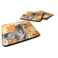 thumbnail image 1 of German Shorthaired Pointer Fall Foam Coaster Set of 4 Yellow, 1 of 3
