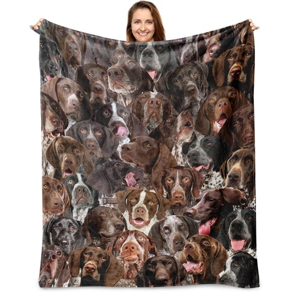 German Shorthaired Pointer Fleece Blanket for Dog Lovers