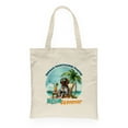 thumbnail image 1 of German Shorthaired Pointer Hello Summer Beach Theme with Sunglasses and Tropical Cocktail Canvas Tote Bag GSP Lover Dog Gift Reusable Shopping Grocery Bag - 00009, 1 of 5