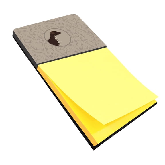 German Shorthaired Pointer In the Kitchen Sticky Note Holder