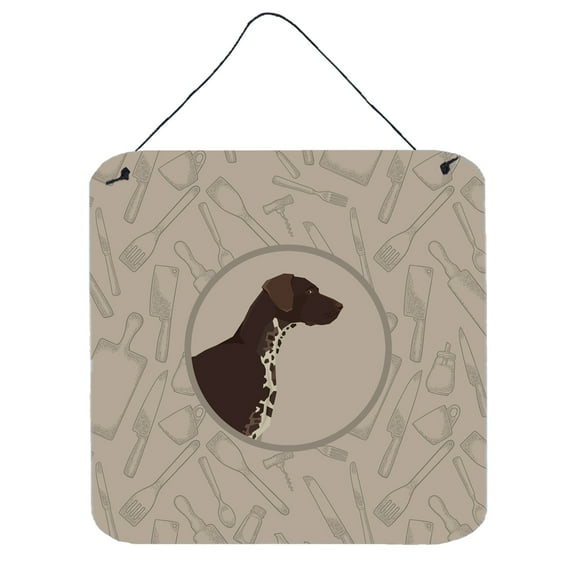 German Shorthaired Pointer In the Kitchen Wall or Door Hanging Prints