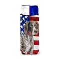 thumbnail image 1 of German Shorthaired Pointer Patriotic Michelob Ultra Hugger for Slim Cans, 1 of 1
