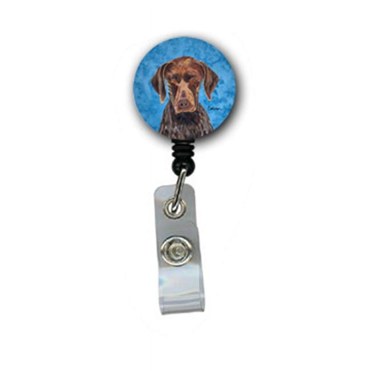 German Shorthaired Pointer Retractable Badge Reel Or Id Holder With Clip