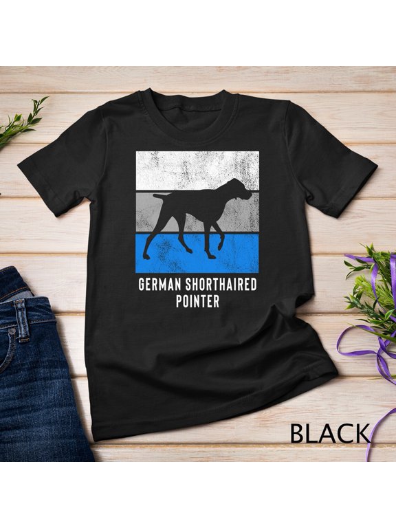 German Shorthaired Pointer Retro Dog Graphic T-Shirt