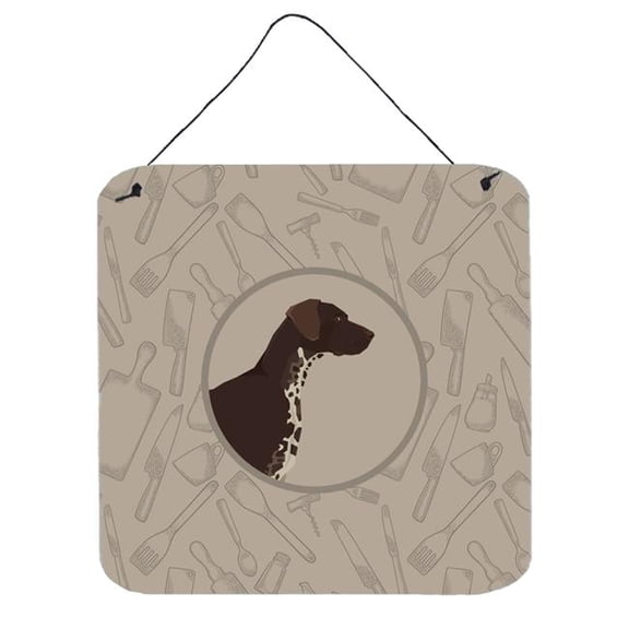 German Shorthaired Pointer in the Kitchen Wall or Door Hanging Prints