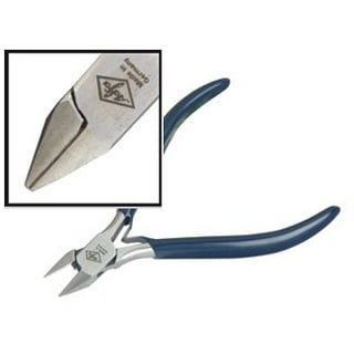 NWS 6.25 Long Flat Nose Pliers - TitanFinish - SoftGripp, Tethered  Attachment