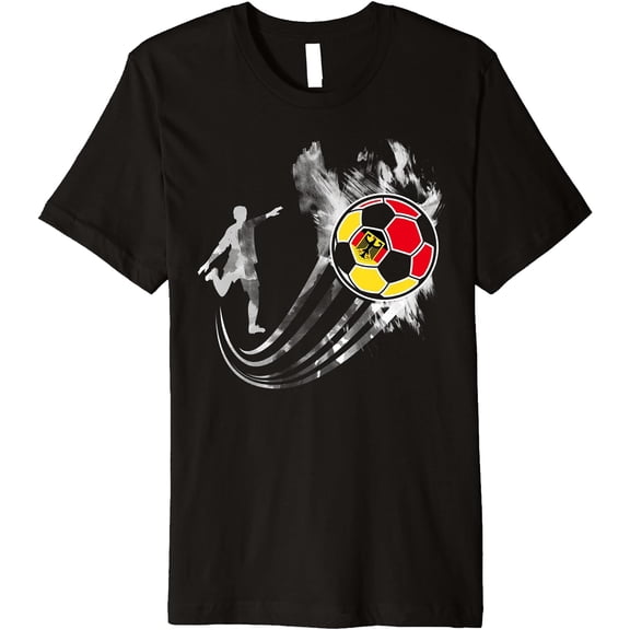 German Soccer Team T-Shirt For Fans And Players mens t shirt，black，women，funny，misfits，men，journey，t-shirt