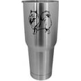 thumbnail image 1 of German Spitz Dog Themed Etched 30oz Stainless Steel Tumbler, 1 of 1