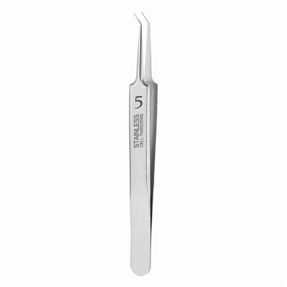 German Ultra-fine No. 5 Cell Pimples Blackhead Clip Tweezers Beauty Salon Special Scraping & Closing Artifact Acne Needle Tool