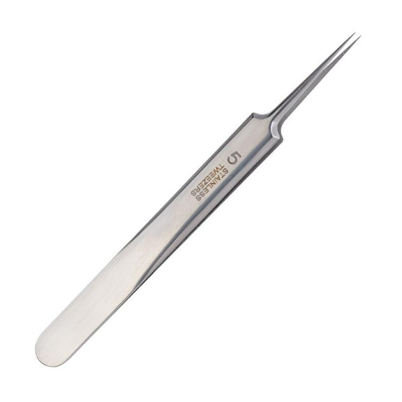 German Ultra-fine No. 5 Cell Pimples Blackhead Clip Tweezers Beauty Salon Special Tool Needle & Closing Scraping Artifact Acne V9L6