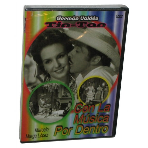 German Valdez Tin-Tan Con La Musica Por Dentro DVD - (Marcelo Marga Lopez)