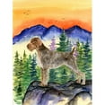 thumbnail image 1 of German Wirehaired Pointer Flag - Garden Size- 11 x 15 in., 1 of 1