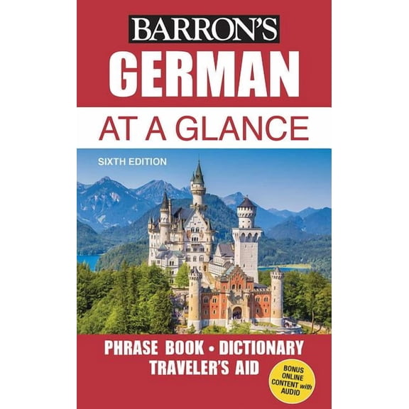 German at a glance : foreign language phrasebook & dictionary: 9781438010465