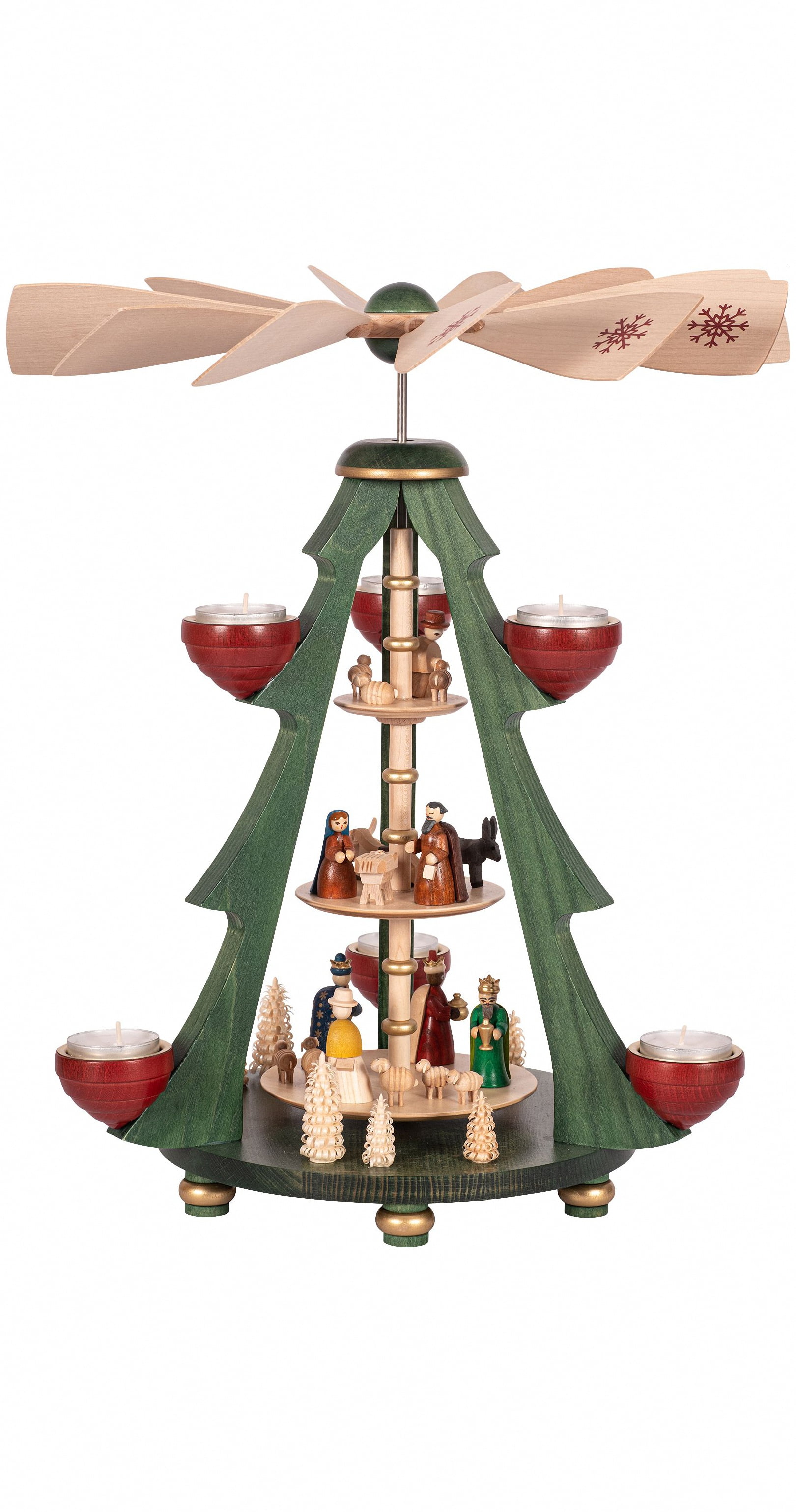 German 2024 christmas pyramid