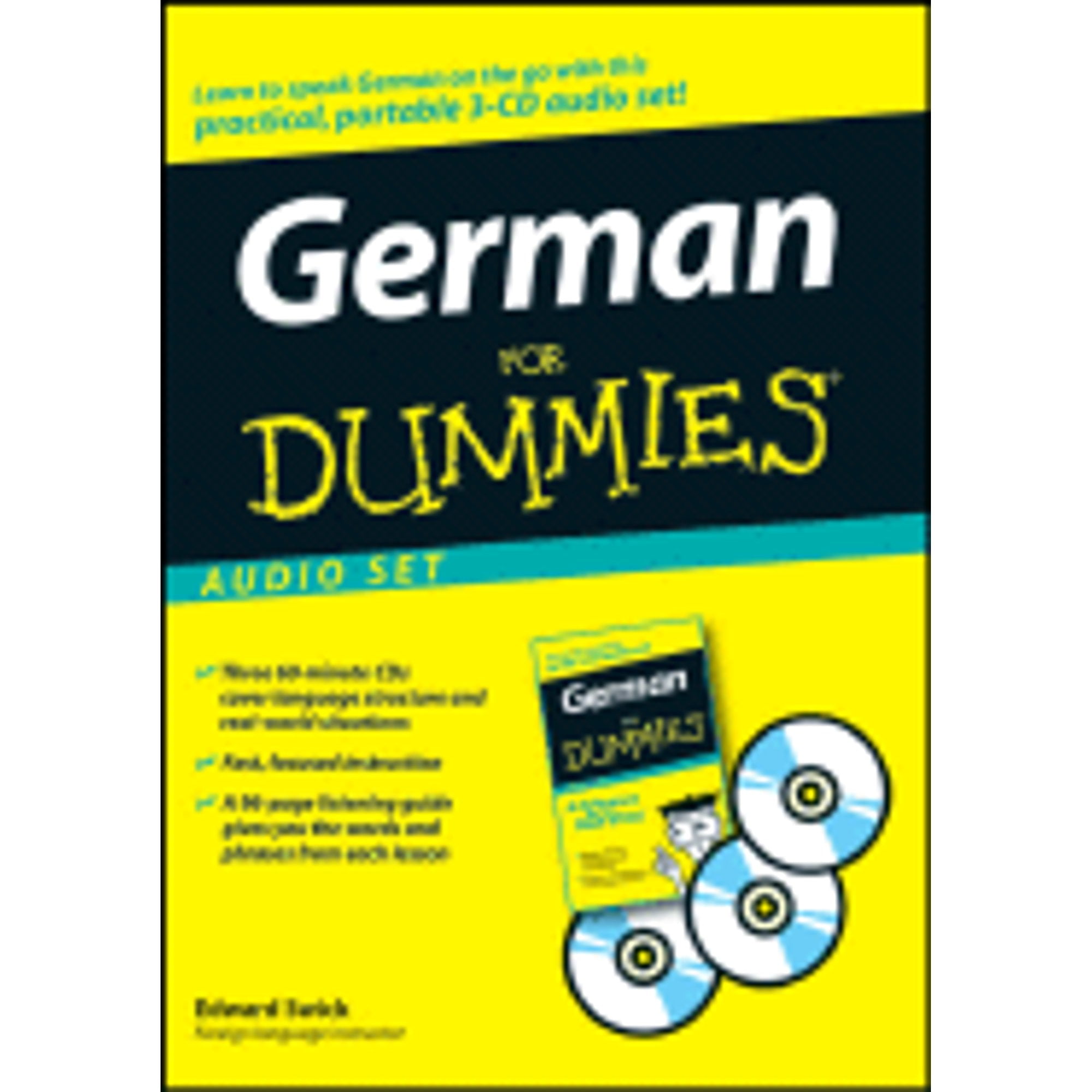 Pre-Owned German for Dummies Audio Set (Audiobook 9780470222560) by Edward Swick