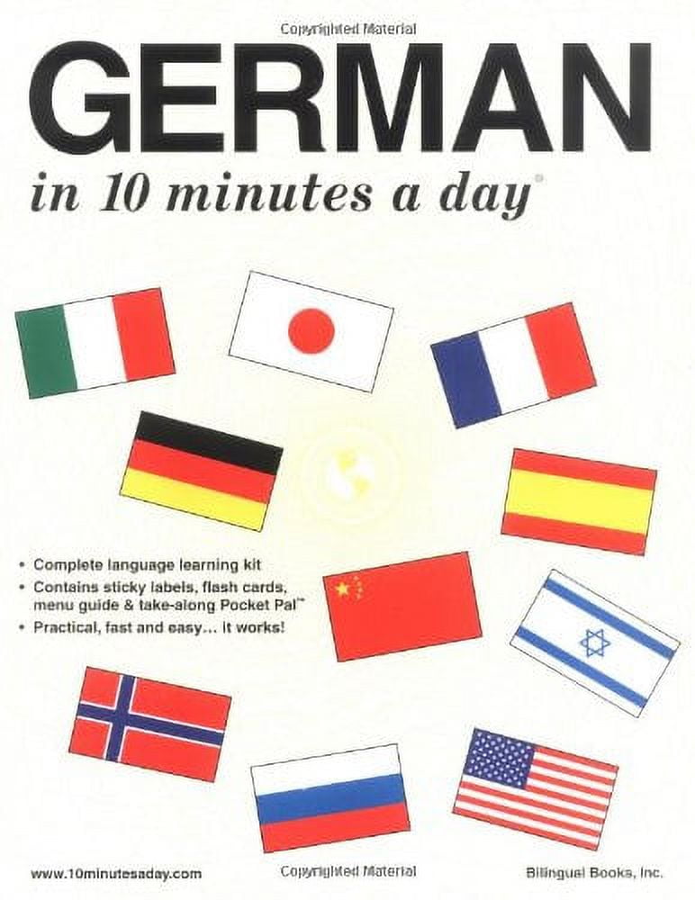 Pre-Owned German in 10 Minutes a Day (Paperback) by Kristine K Kershul