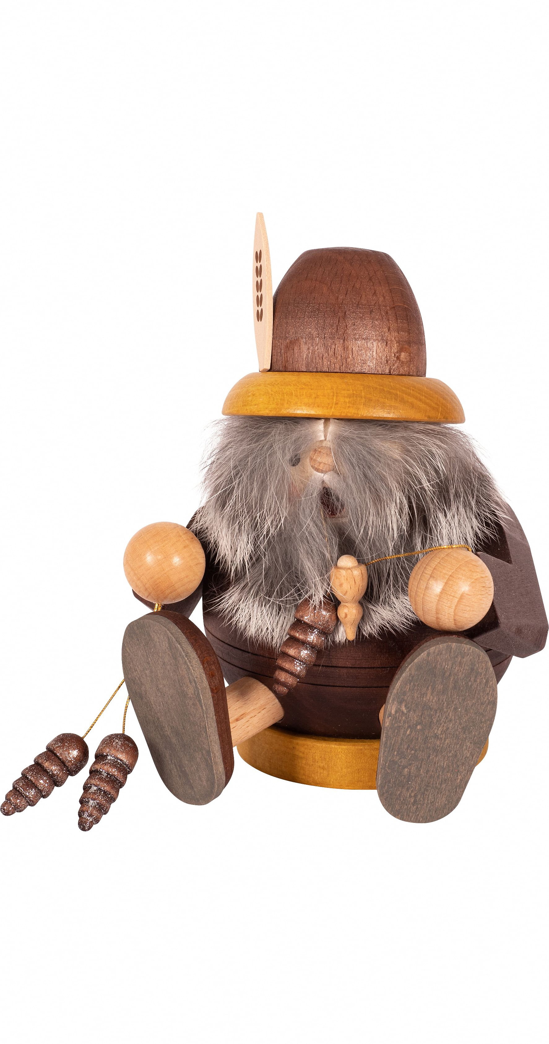 German incense smoker bugbear with cones, height 15 cm / 6 inch ...