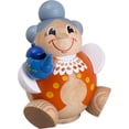 thumbnail image 1 of German incense smoker grandma, height 11 cm / 4 inch, original Erzgebirge by Seiffener Volkskunst SV 19122, 1 of 1