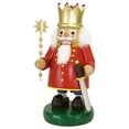thumbnail image 1 of German nutcracker King red, height 32 cm / 13 inch, original Erzgebirge by Richard Glaesser Seiffen, 1 of 1
