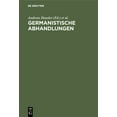 thumbnail image 1 of Germanistische Abhandlungen (Hardcover), 1 of 1