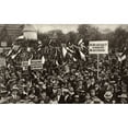 thumbnail image 1 of Germans In Berlin Protest Against The Terms Of The Treaty Of Versailles. 1919. Placard At Right Reads History, 1 of 1