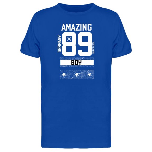 Germany Amazing Boy Graphic T-Shirt Men -Image by Shutterstock, Male XX-Large